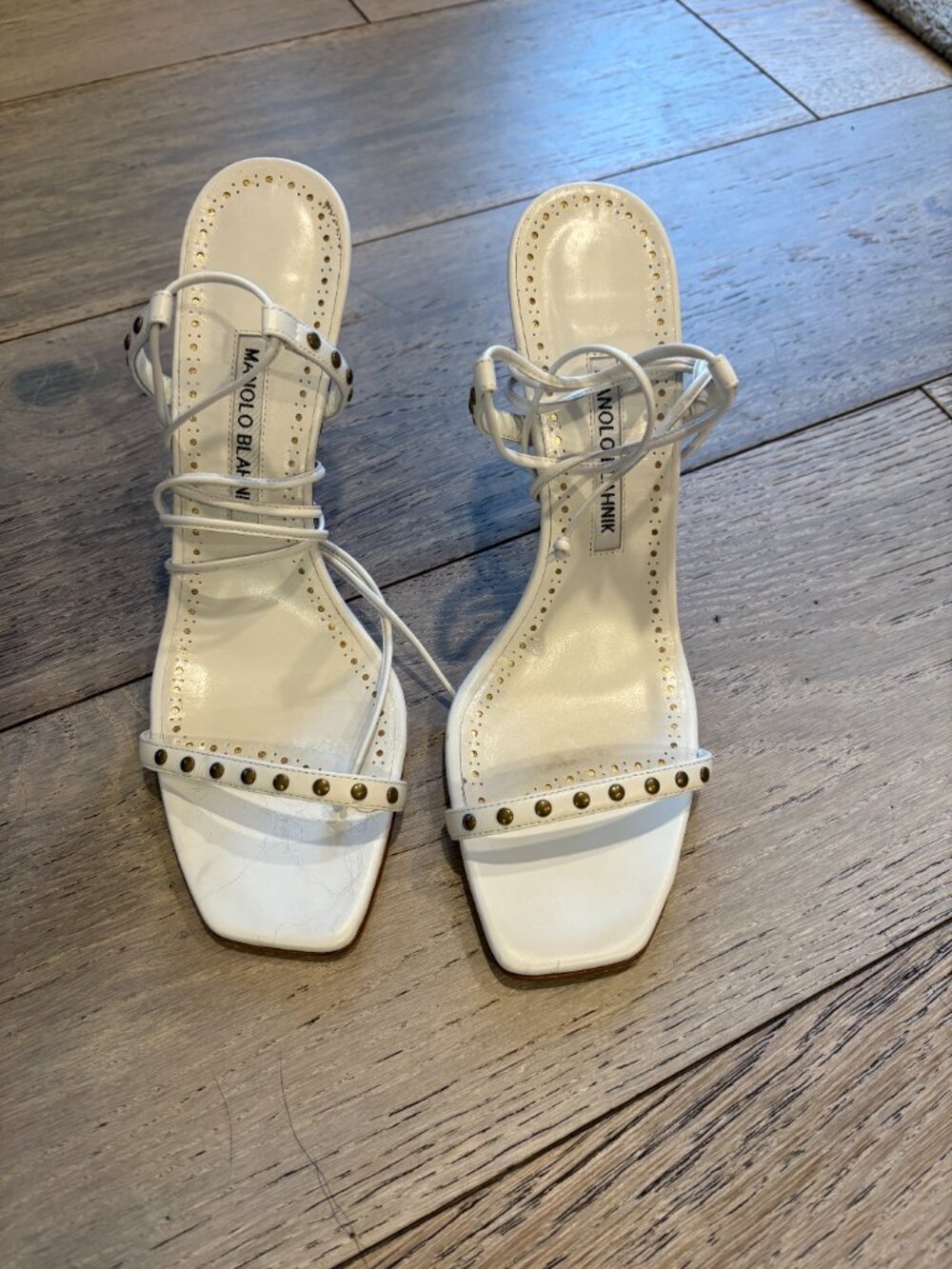 Manolo Blahnik strappy sandal